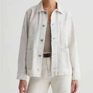 AG Adriano Goldschmied Corey Jacket
Utility Jacket lightweight and relaxed fit